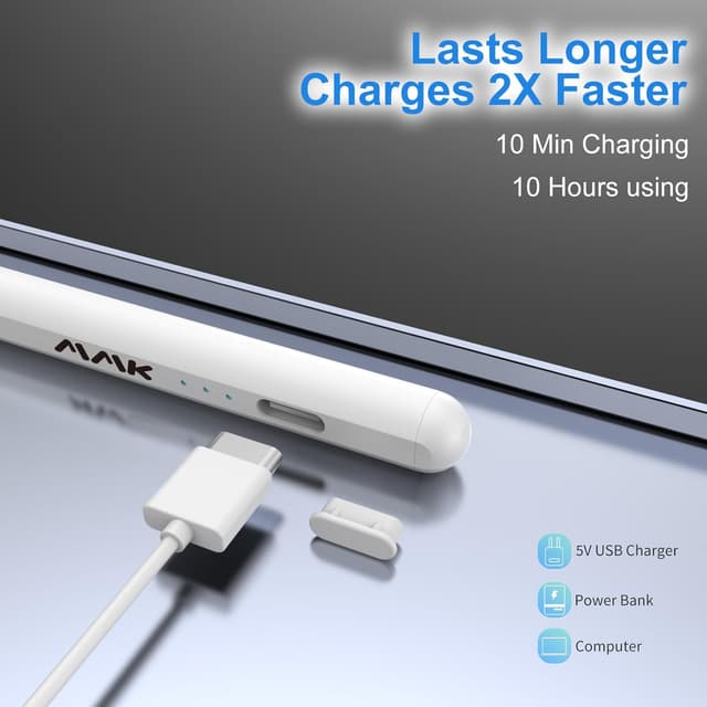 Thumbnail 4 de MMK Stylus Pen for iPad, Tilt Sensitivity 2025 ✏