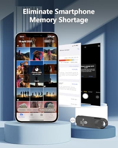 Thumbnail 2 de Ryican 256GB USB C Pen Drive 4 en 1 para iPhone