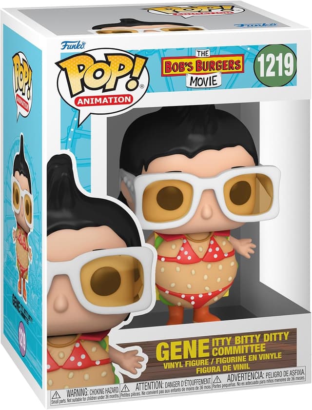 Detalle de Funko Pop! Animation Bob’s Burgers – Band Gene Belcher, figura in vinile collezionabile