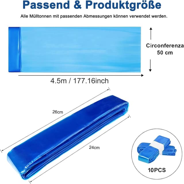 Thumbnail 4 de TopEsct Sacchetti Mangiapannolini 4,5M per LitterLocker