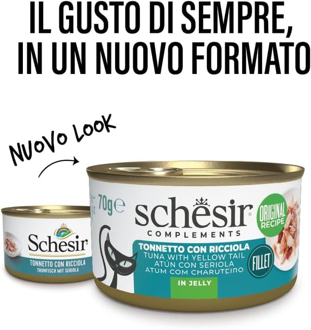 Detalle 2 de Schesir Jelly Ton 12 x 70 g ⚙