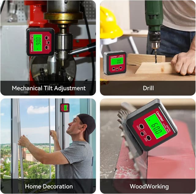 Thumbnail 6 de GemRed digitaler Winkelmesser mit Magnetfuß