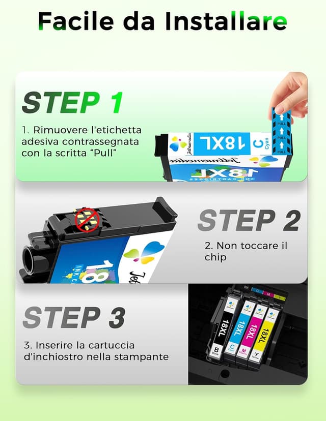 Thumbnail 6 de Jettruemedia 18XL Cartucce inchiostro 18-Pack