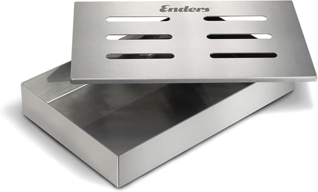 Imagen de Enders Scatola per affumicatore Enders in acciaio inox 13,5 x 21 x 3,5 cm en OfertitasTOP