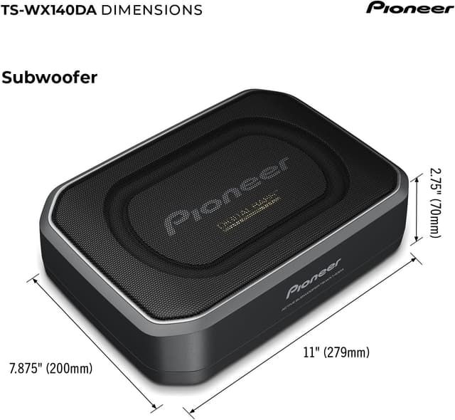 Thumbnail 5 de PIONEER TS-WX140DA Aktivsubwoofer 170 W 🔊