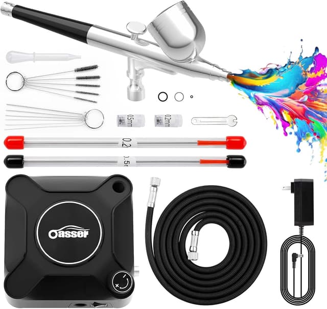 Imagen de Oasser Airbrush Set 36 PSI en OfertitasTOP