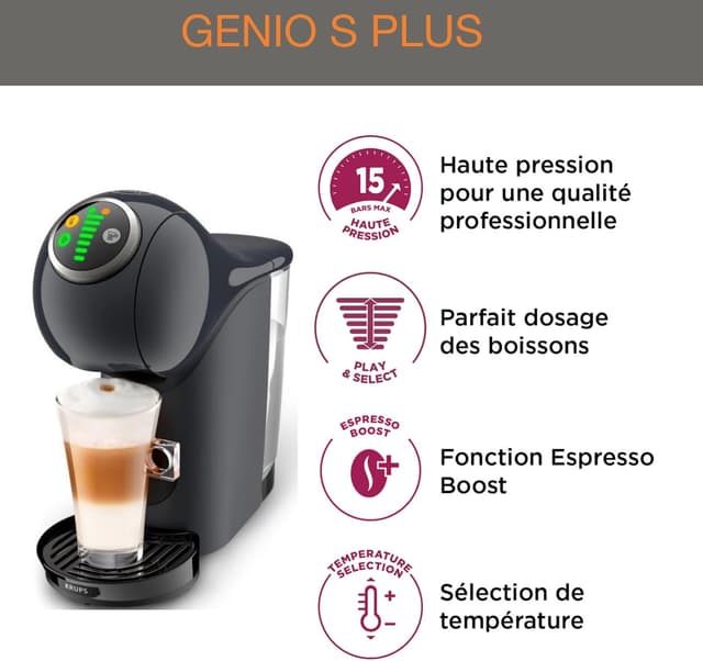 Detalle 2 de Nescafé Dolce Gusto Genio S Plus KP340B10 Krups