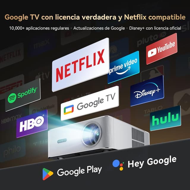 Thumbnail 1 de OSCAL PV800Pro Proyector 4K 1400 ANSI 📽