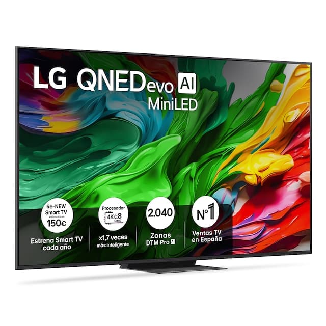 Detalle de LG 65QNED86A6A MiniLED 4K Smart TV
