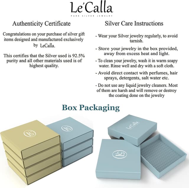 Thumbnail 6 de LeCalla 925 Sterling Silber Diamant-Cut Rope Chain Armband (Classic, 4 mm) – made in Italien