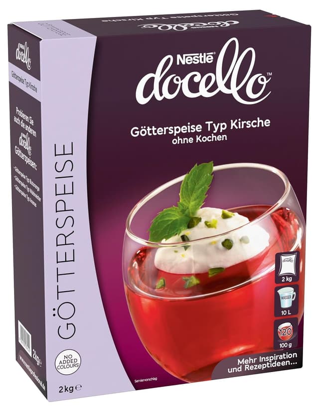 Thumbnail 2 de Nestlé docello Kirsch-Götterspeise Typ Kirsche 2 kg