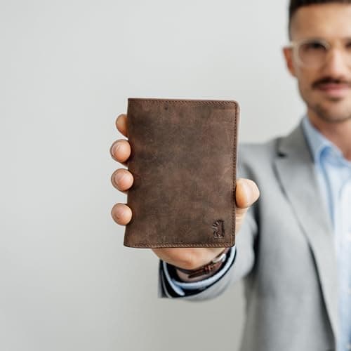 Thumbnail 1 de Berliner Bags Thomas Portefeuille cuir marron ⚙