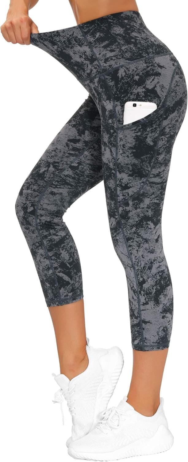 Detalle 2 de THE GYM PEOPLE High Waist Yoga Capris