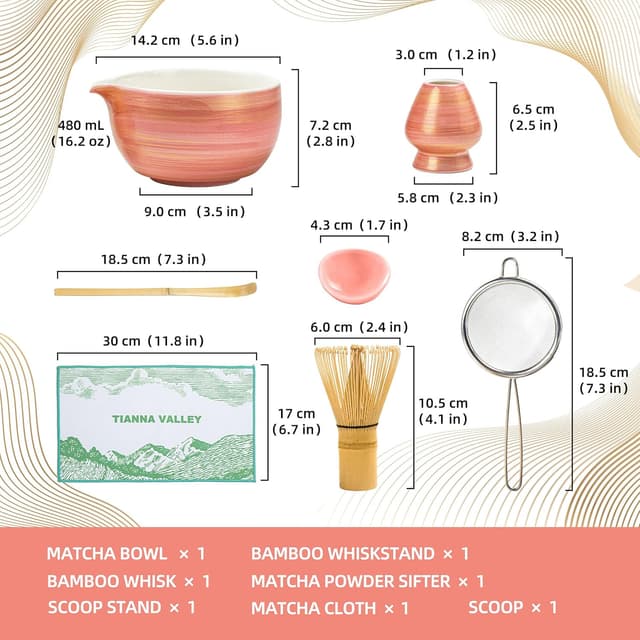 Thumbnail 5 de TIANNA VALLEY Matcha Set 510 ml