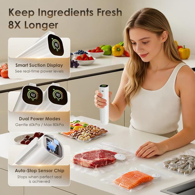 Thumbnail 2 de Natupo Compact Vacuum Sealer 60-80 kPa