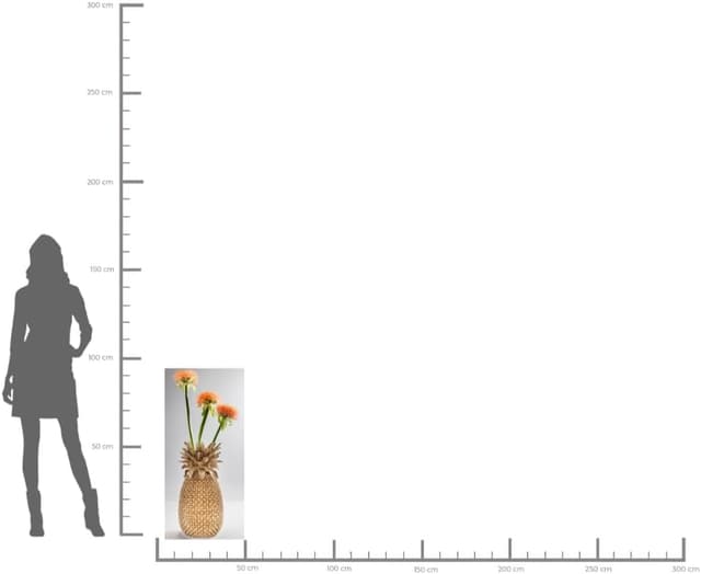 Thumbnail 2 de Kare Design Jarrón Decorativo Pineapple 🍍, Oro XL para Decoración