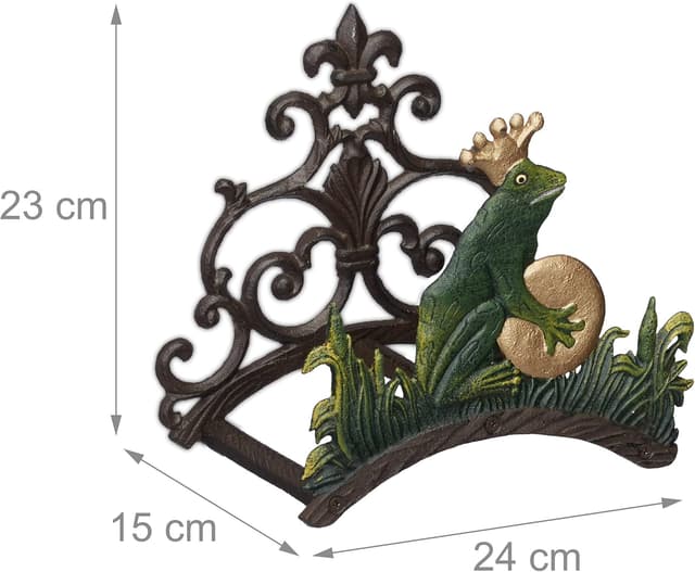 Thumbnail 3 de Relaxdays Soporte Mangueras Pared 23x24x15 cm