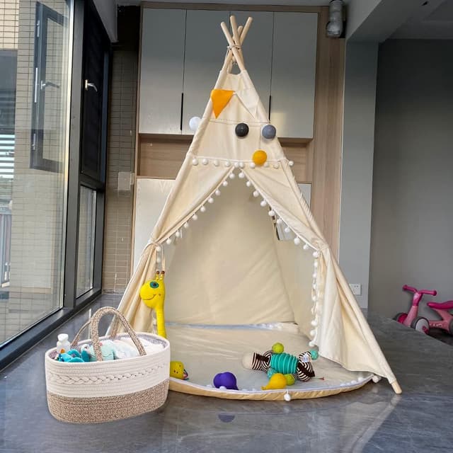 Thumbnail 6 de YeaYee Baby Windel Caddy Organizer 36,1 x 22,1 x 18 cm