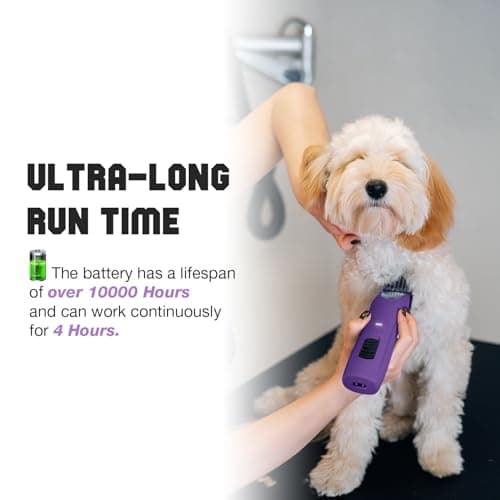 Thumbnail 2 de FuzzyFix Tondeuse professionnelle pour chien, kit à faible bruit ⚙