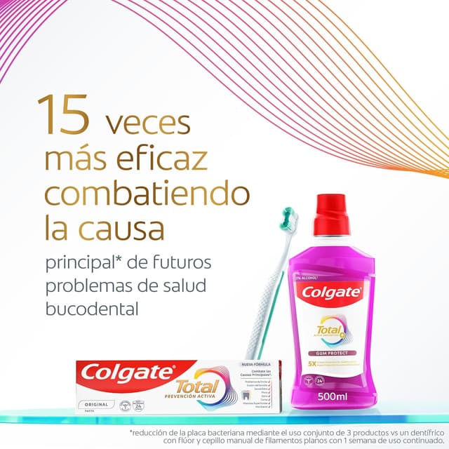 Thumbnail 6 de Colgate Total Prevención Activa Pasta de dientes 4×100 ml