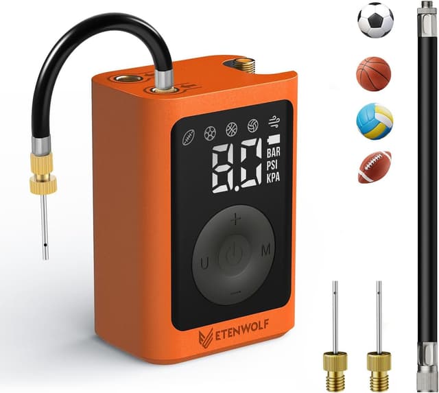 Detalle de ETENWOLF Ballpumpe 0,14–1,17 Bar