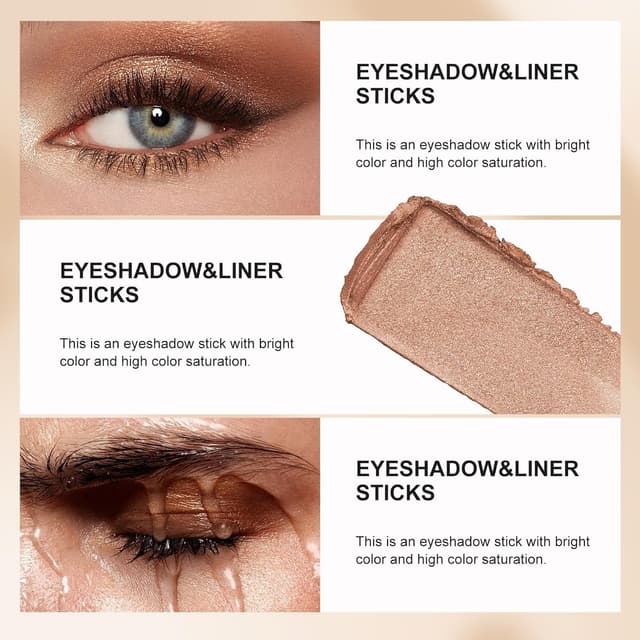 Detalle de catlinez Ombretto in stick impermeabile Caramello