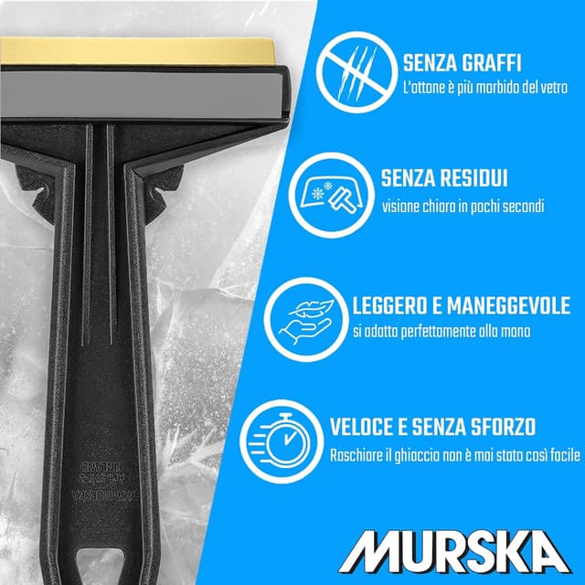 Thumbnail 1 de Murska L&P A054-2 Raschietto ghiaccio auto 2 pezzi
