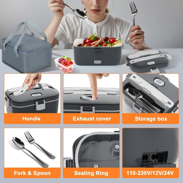 Thumbnail 3 de DUPASU Electric Lunch Box 1.8L 100W