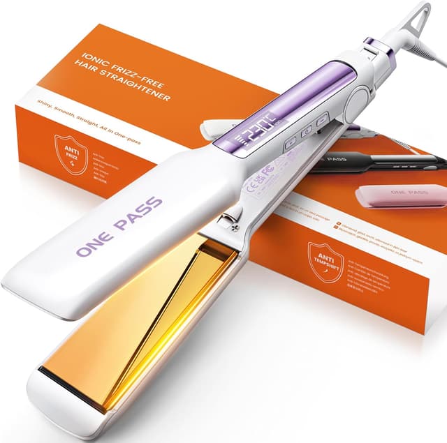 Detalle de Faszin Professional 42mm Titanium Hair Straightener 🎀