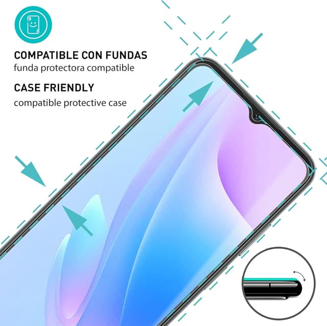 Detalle 2 de smartect Cristal Templado pzas para Blackview A52