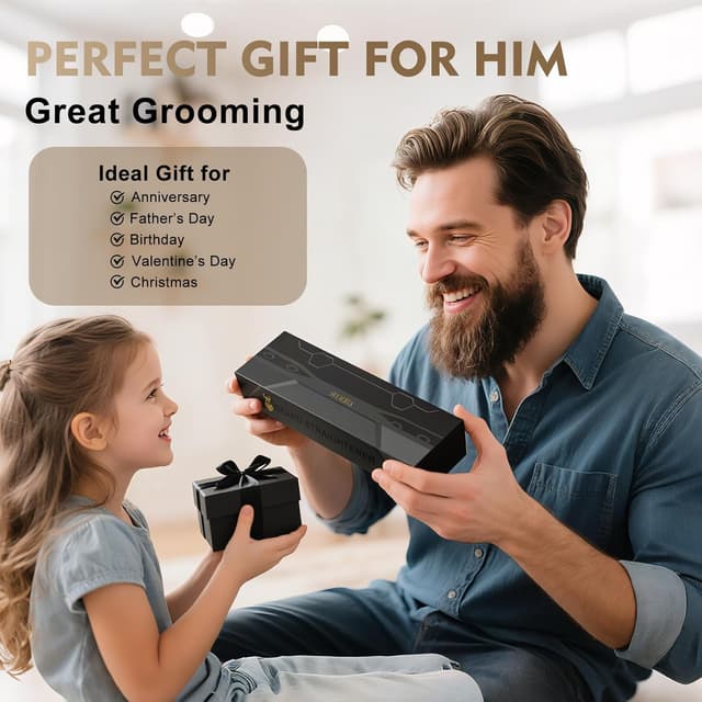 Thumbnail 6 de VIKICON Beard Straightener: 30s Quick Heated Beard Brush 🧔