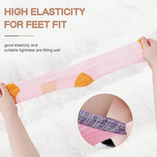 Detalle 1 de inaWarm Womens Walking Socks 6 Pairs breathable cushioned socks