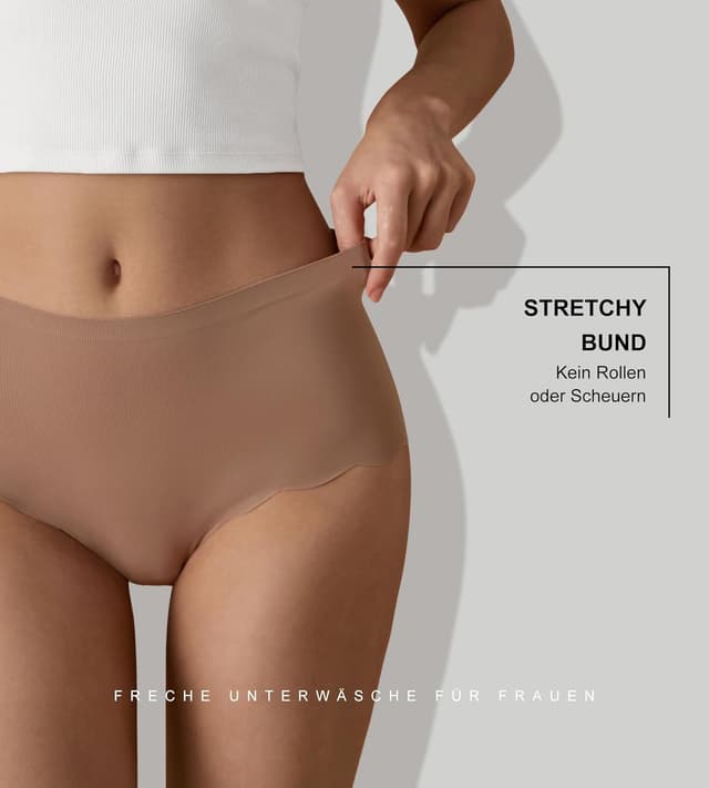 Detalle de SHARICCA Nahtlos Slips Hohe Taille