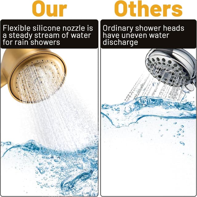 Detalle de Soffione doccia Ycxydr OT-105, telefono 1,5 m