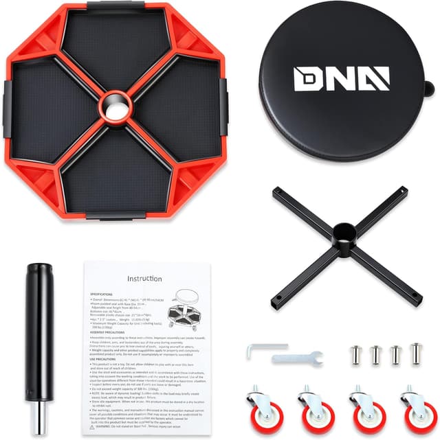 Detalle de DNA Motoring TOOLS-00253 54cm mechanic stool