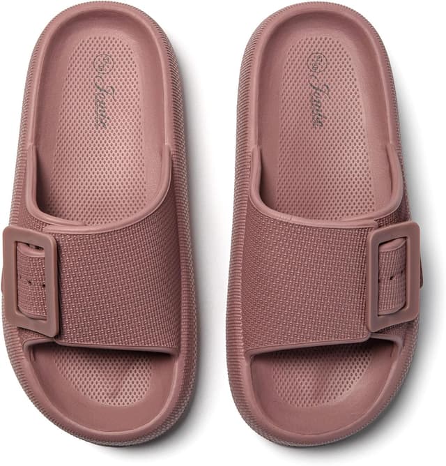 Detalle de JOMIX Ciabatte Nuvola estive donna in morbida gomma EVA, ideali per mare, spiaggia e piscina