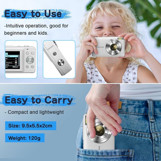 Thumbnail 5 de Digitalkamera 1080P 44MP 16X Zoom