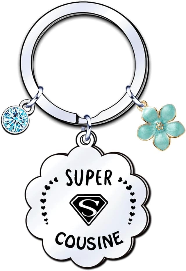 Detalle 1 de Porte-clés pour cousine en acier inox