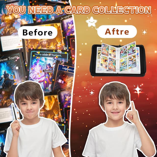 Thumbnail 3 de JDMPCYN Sammelalbum 400 Karten 📒