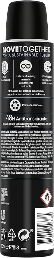 Thumbnail 2 de Rexona Invisible Ice Desodorante Aerosol Hombre 200ml - Pack 6