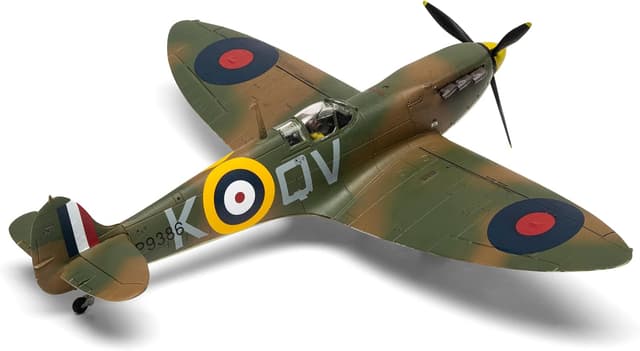 Detalle de Airfix A01071C Standard Model Set Supermarine Spitfire Mk.Ia 1:72 plastic model kit