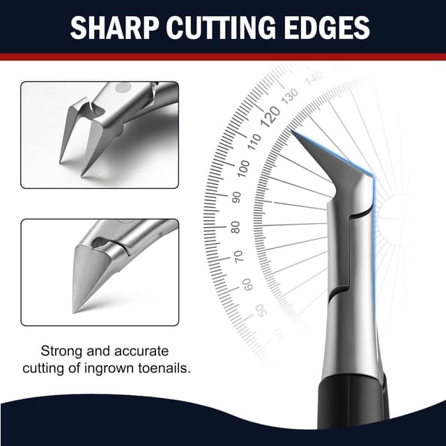Detalle 2 de FVION Toenail Clippers for Ingrown Toenail ✂