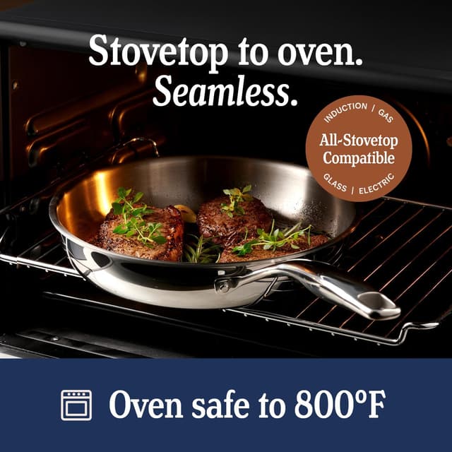 Thumbnail 4 de LEGEND COOKWARE 12-Piece 5-Ply Stainless Set