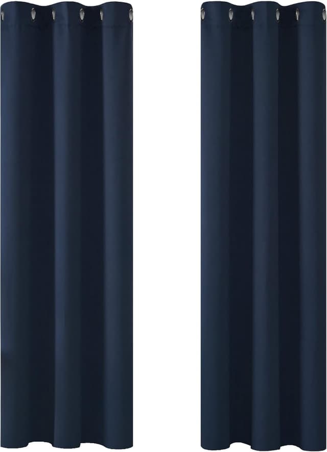 Detalle de Deconovo blackout eyelet curtains 42 x 72 inch