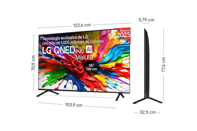 Detalle 2 de LG QNED92 55 pulgadas Smart TV 4K