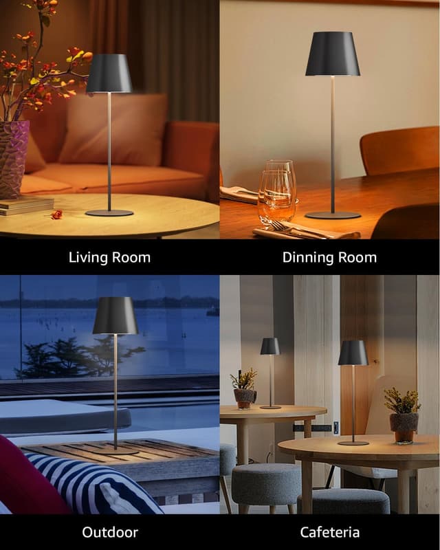 Thumbnail 6 de FUYO LED Tischlampe kabellos, 2er Set