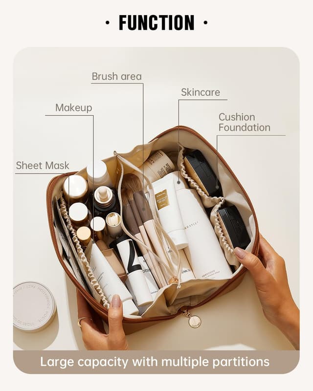 Detalle 2 de EACHY Makeup Travel Bag 9.2in