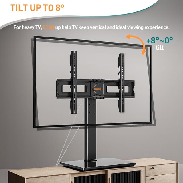 Thumbnail 5 de ELIVED EV017 Swivel TV Stand 37–70"