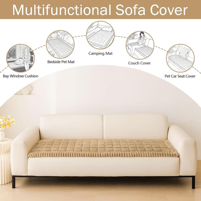 Thumbnail 2 de hyha Couch Cover 27.6" x 59" sofa protector ๐