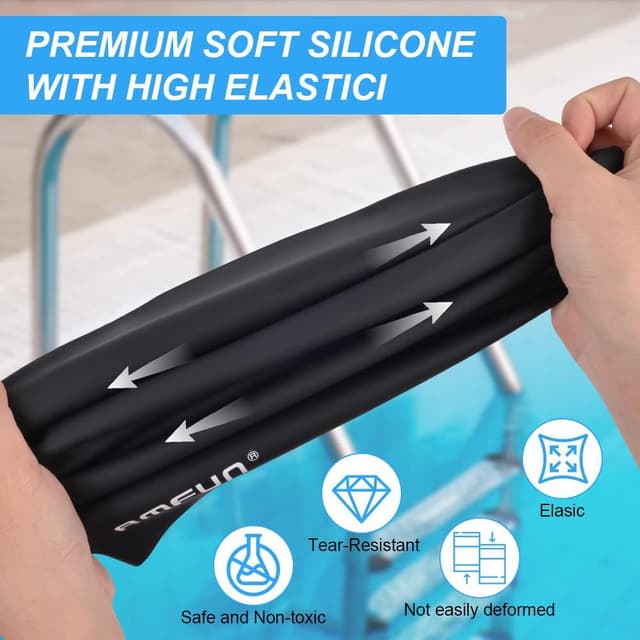 Thumbnail 6 de AMFUN Cuffia piscina capelli lunghi 30 cm 🏊